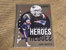 2021 Panini Absolute Jake Bailey Unsung Heroes Insert Nmmt