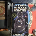 New Vintage STAR WARS Collector Series The Fighter Pilot 12"Figure 1997 Kenner