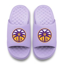 Los Angeles Sparks ISlide Unisex Bubble Motive Slide Sandals - Lavender...