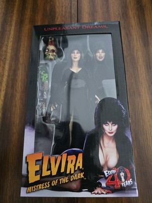 US SELLER - NECA- Elvira- Action Figure- **NEW** **SEALED**