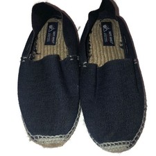 Zapato Saint James Alpargata Azul Marino Mujer Lona Suela Cuerda Hecho en Francia 38/7.5