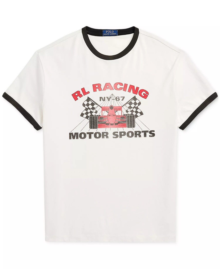 Polo Ralph Lauren Men's Motorsport Racing T-Shirt - M | eBay