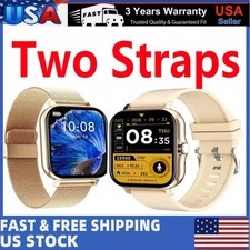 2026 Smart Watch For Men/Women Waterproof Smartwatch Bluetooth iPhone Android -