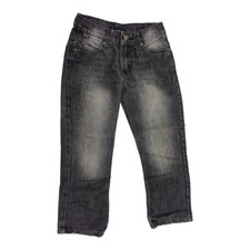 PD C Kids Jeans Size 6 Gray Wash Denim 53/47 Cotton Polyester Straight Leg