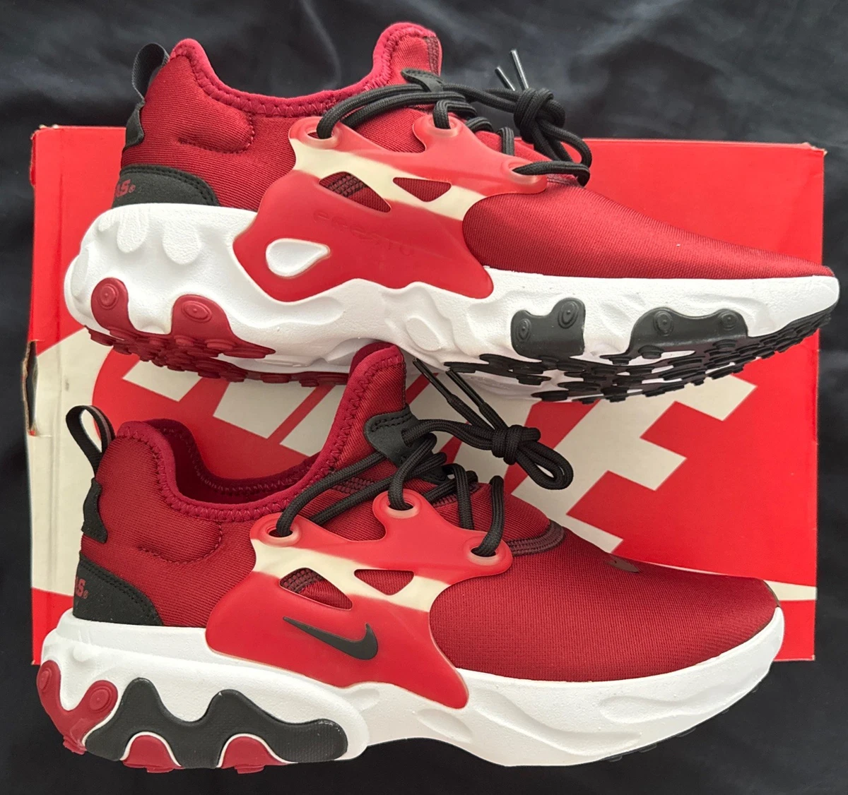 Nike React Presto Team Red for Sale | Authenticity Guaranteed | eBay
