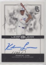 2015 Leaf Ultimate Draft Perfect Game Clear Khalil Lee #BA-KL1 Auto 1b8