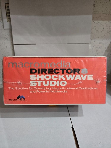 macromedia DIRECTOR 8 SHOCKWARE STUDIO_FULL VERSION_FOR WINDOWS & MAC - Picture 6 of 6