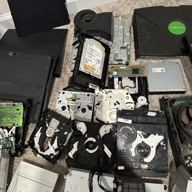 Video Game Consoles Lot For Parts/Repair As Is