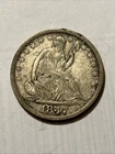 1847 o seated liberty half dollar