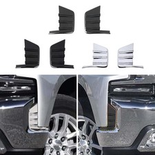 Exterior Front Bumper Side Cover Trim Accessories For Chevy Silverado 1500 2019