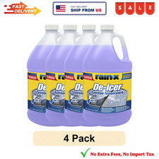 4 Pack Rain-x -30 Degree De-icer Windshield Washer Fluid Extreme Cold 1 Gallon 4 Pack Rain-x -30 Degree De-icer Windshield Washer Fluid Extreme Cold 1 Gallon