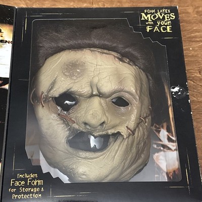 Rubies The Texas Chainsaw Massacre Leatherface Mask Latex in box