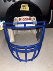Riddell Speed Large Football Helmet (Black W/ Blue Face Mask)