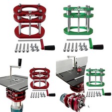 Système de levage de table de défonceuse de précision avec serrage à 4