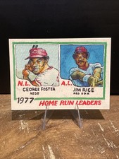 2025 Topps Shoebox Treasures By Andy Friedman George Foster/Jim Rice #58