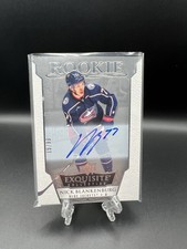 2022-23 UD EXQUISITE NICK BLANKENBURG Rookie AUTO /99 - Colorado Avalanche