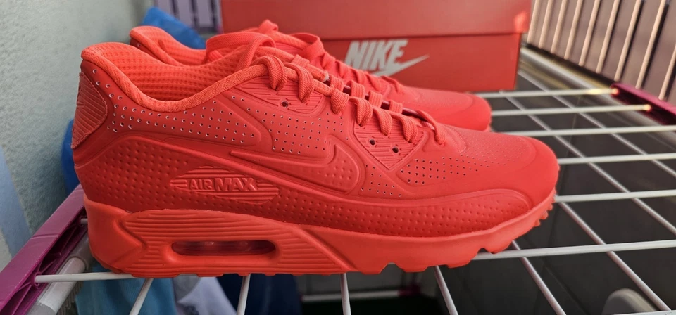 Nike Air Max 90 Ultra Moire Bright Crimson Gr.42 NEU Mit OVP - Bild 1 von 4