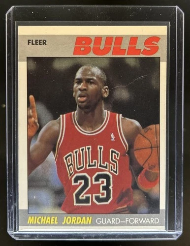 1987-88 Fleer Michael Jordan #59 Bulls