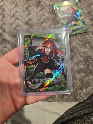 Naruto Kayou Karin Uzumaki Card Heavens Scroll HY-108 Foil Holo Rare Green