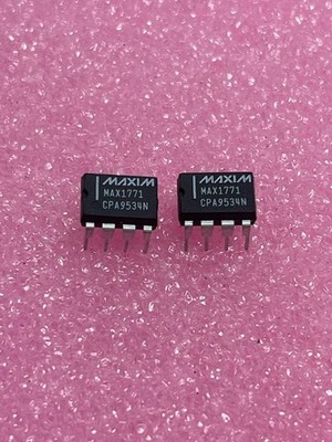 Maxim MAX1771CPA SWITCHING CONTROLLER, CURRENT-MODE - Lot of 2pcs - NEW!