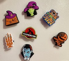 Crocs Shoe Charms HALLOWEEN THEMED- 7 Pieces