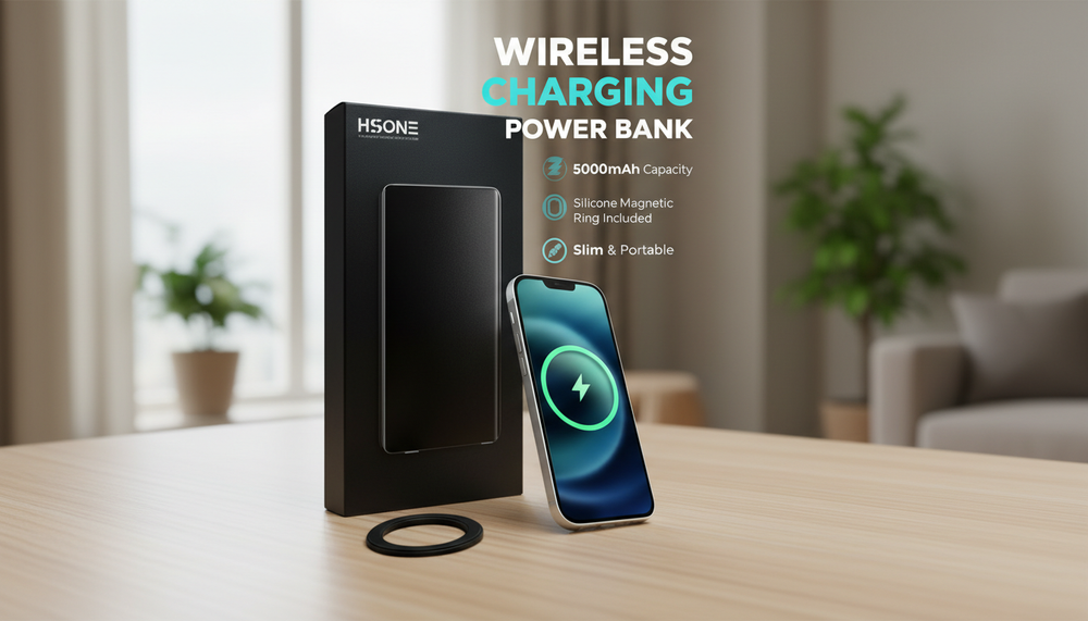 Wireless Power Bank 5000mAh