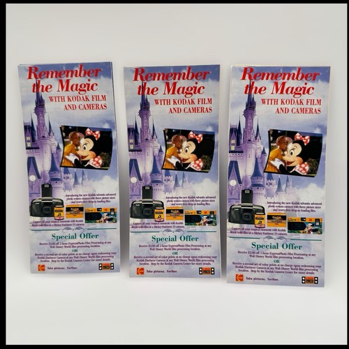 3 DISNEY World Vintage MAGIC KINGDOM 25th ANNIVERSARY Birthday CASTLE Guide Map - Picture 6 of 10
