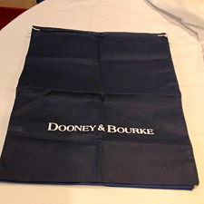 Dooney Bourke Black Logo Dustbag Women s Solid Handbag Storage Bag 15.5 X 19.