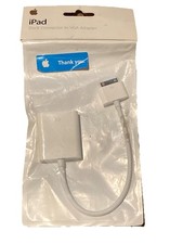 Genuine Apple iPad Dock Connector VGA Adapter Original MC552ZM/A New Best