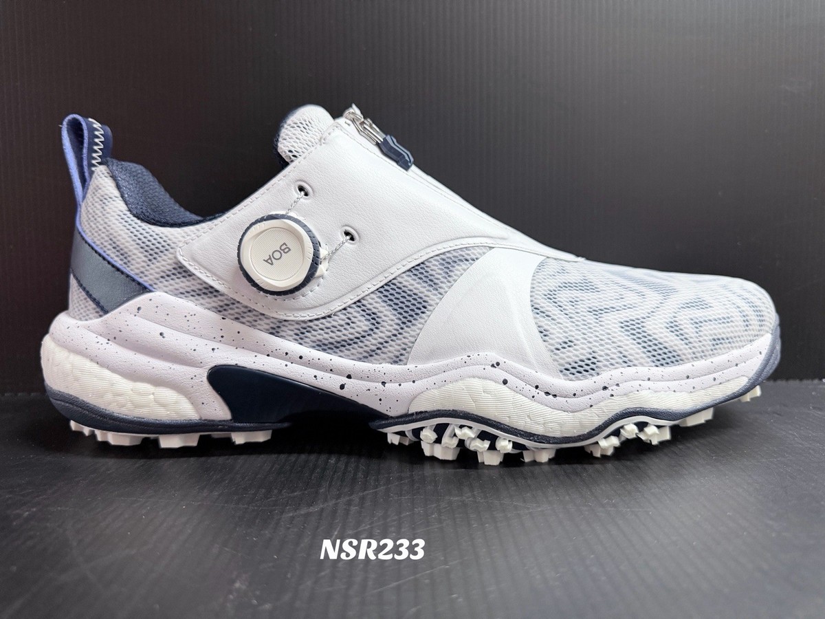 ADIDAS CODECHAOS BOA 25 WHITE COLLEGIATE NAVY GOLF SHOE IH5142