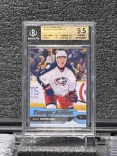 2016-17 UPPER DECK ZACH WERENSKI YOUNG GUNS RC ROOKIE BGS 9.5 GEM MINT ! 🔥