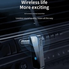 Bluetooth 6.0 Audio Receiver Transmitter Handfree Call 3.5mm Aux Jack Usb