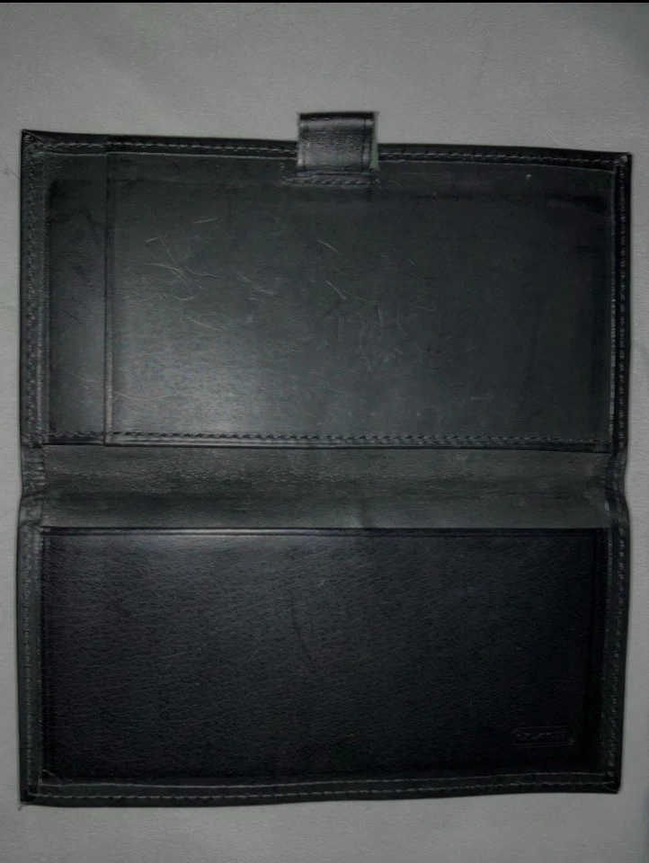 Bolso de mano Coach vintage con soporte para chequera ~ ¡excelente estado! ~LEER Descripción PLZ Foto 4 de 4