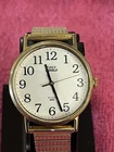 Vintage Timex Indiglo Easy Reader Men’s Watch - Gold Tone - New Battery!