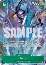 Sanji (Alternate Art) OP13-027 Carrying On His Will Foil