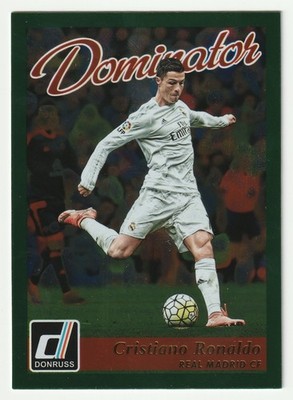 Cristiano Ronaldo Dominator #22   2016-17 Panini Donruss Soccer Real Madrid CR7