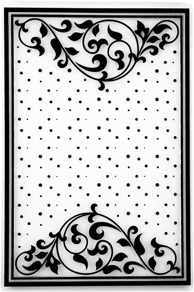 PräGeschablone, Ornamentik 15, 14,5Cm X 9,5Cm-image