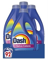 Dash Detersivo Liquido Lavatrice 92 Lavaggi 4X23 Salva Colore