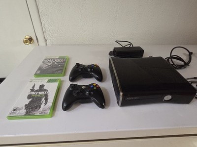 Microsoft Xbox 360 S Slim 250GB Console Bundle w/ Kinect, 2 Controller, 2 Games