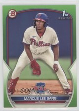 2023 Bowman Prospects Neon Green 65/399 Marcus Lee Sang #BP-126 1ou3