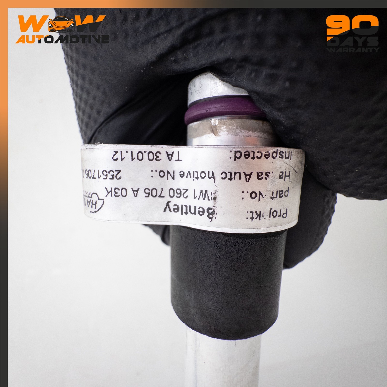 04-17 BENTLEY CONTINENTAL GTC AC AIR CONDITIONING REFRIGERANT HOSE PIPE LINE OEM