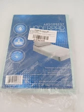 Sultan's Linens Absorbent Underpad Mattress Protector 24x36 Washable Waterproof