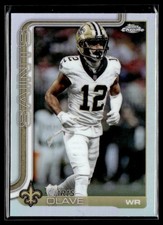 2025 Topps Chrome Football Refractor #216 Chris Olave