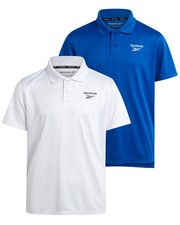 Reebok Boys Polo Shirt - 2 Pack Short Sleeve Collared Polo Shirts School Uniform