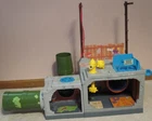 Vintage 1989  TMNT Sewer Lair Playset Ninja Turtles Playmates Toys Complete