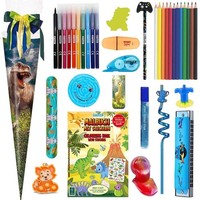 Stylex SchultüTe T-Rex Dino Dinosaurier 70 Cm GefüLlt ZuckertüTe Einschulung