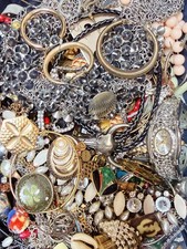 Harvest, Jewelry  Mixed Findings Craft Upcycle Lot   BOX 1   71526   6.8 lbs