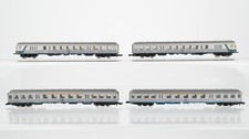 Märklin Z Konvolut Silberling 1./2. Kl. mit zwei Steuerwagen DB