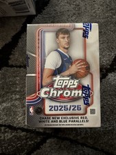 8x 2025-26 Topps Chrome NBA Basketball Value Blaster Box -SEALED & READY TO SHIP