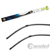 Valeo 2X Flachbalkenwischblatt Silencio Flat Blade Scheibenwischer SET | 574368